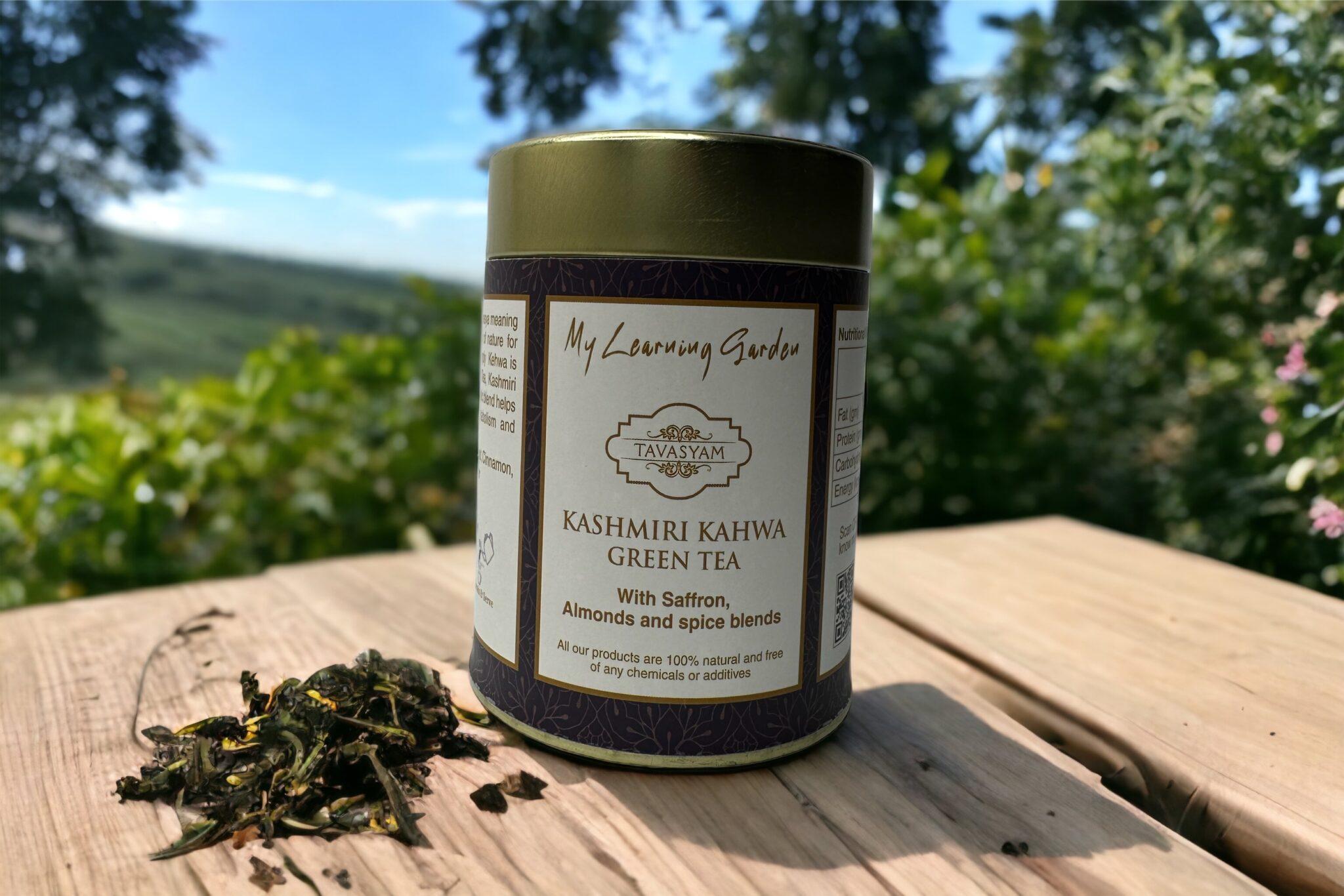 Kashmiri Kahwa Loose Leaf Green Tea image 1