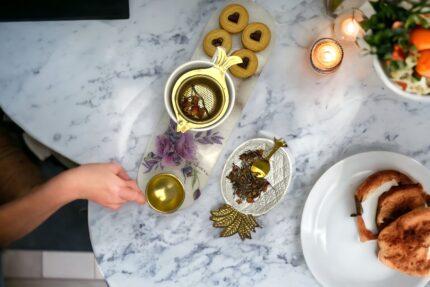 Oh-Fish Brass Infuser Tea Accessories