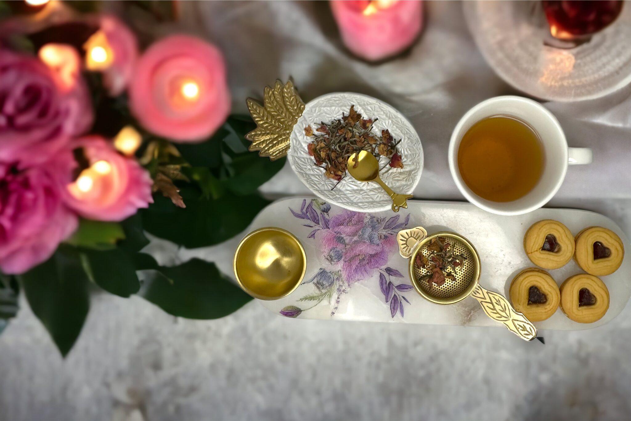 Arya Brass Infuser Tea Accessories thumbnail 3
